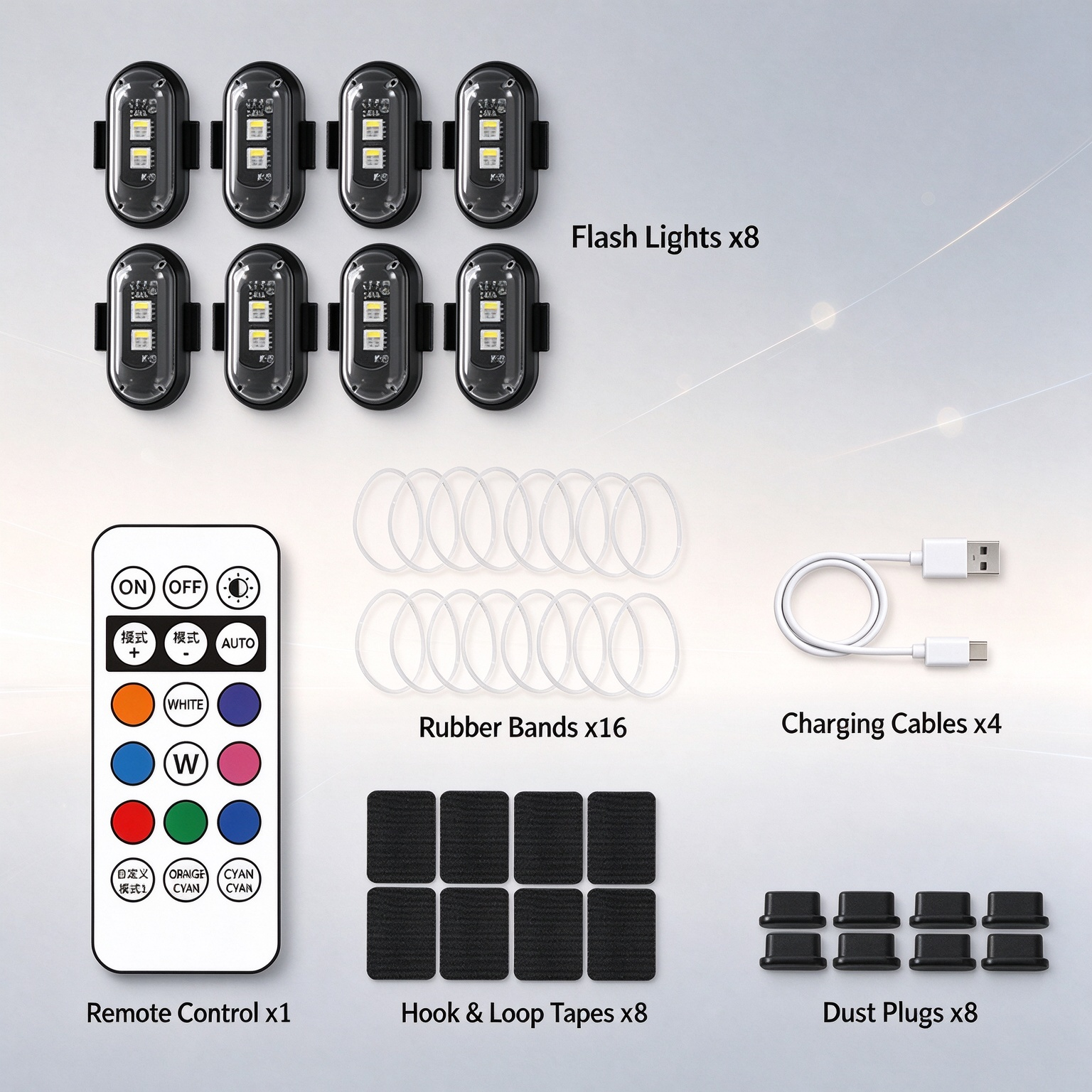 8 Lamps