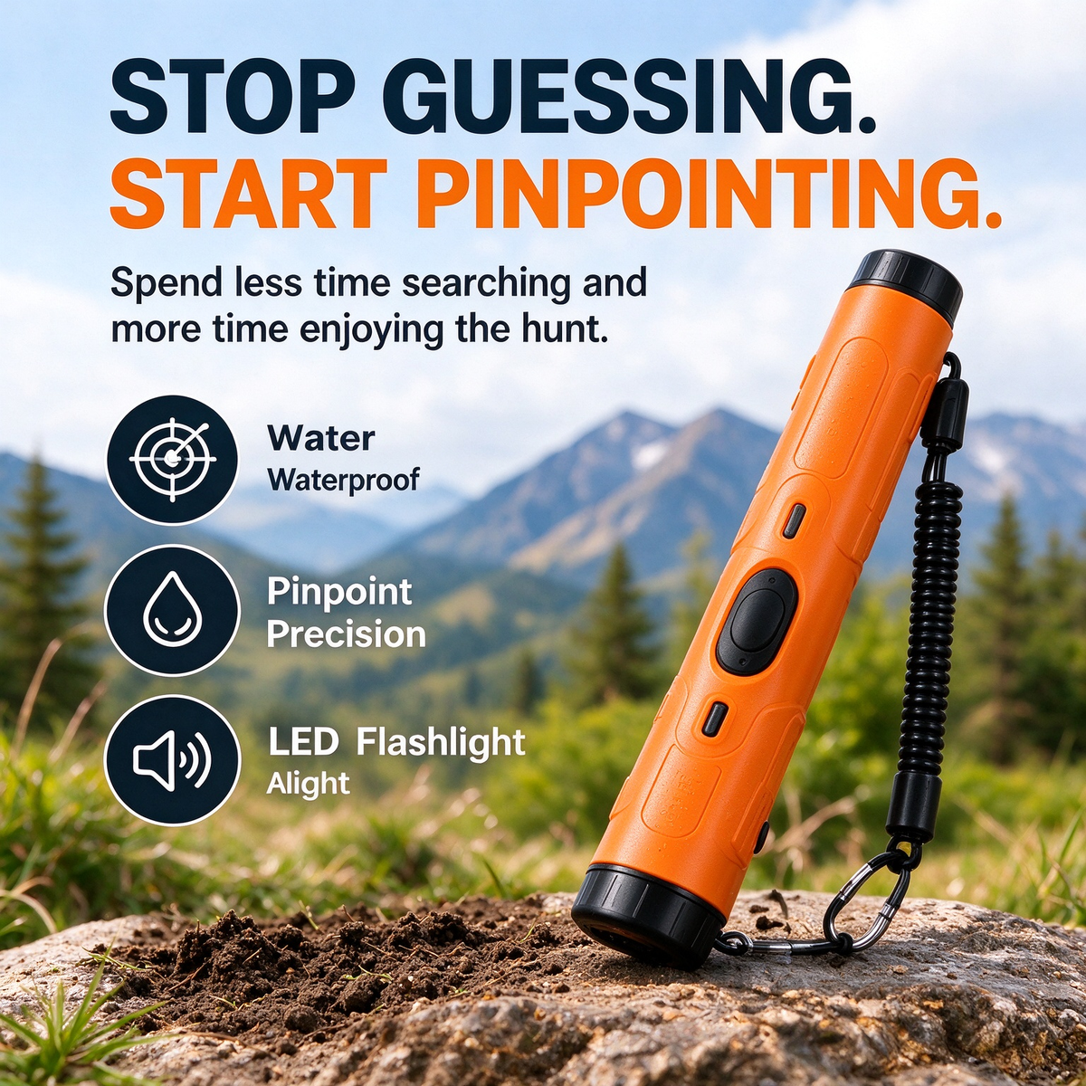 Handheld Metal Detector Pinpointer