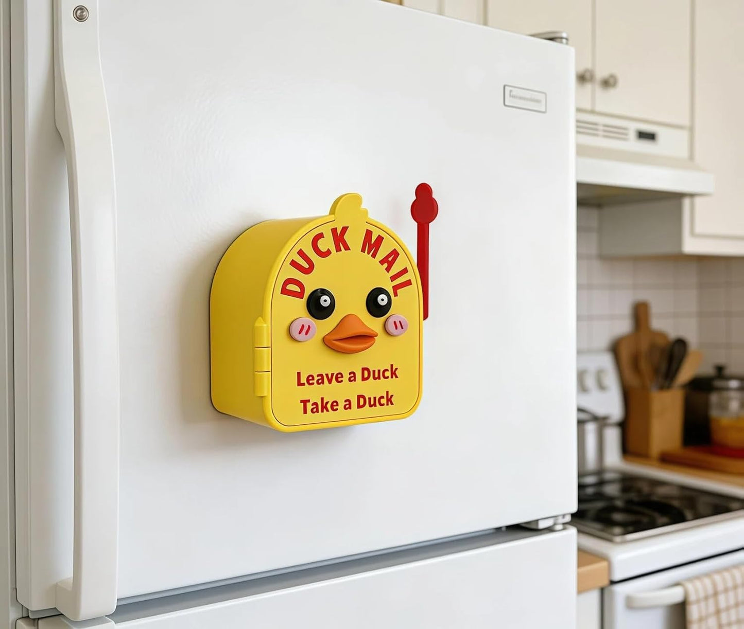 🦆🧲 3D Printed Magnetic Cruising Ducks Mailbox Wall Mounted Mini Box with 2 Mini Ducks
