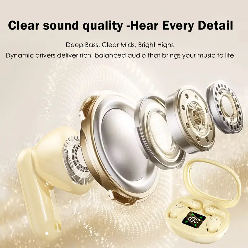 Wireless Bluetooth Sports Noise-Canceling Headphones