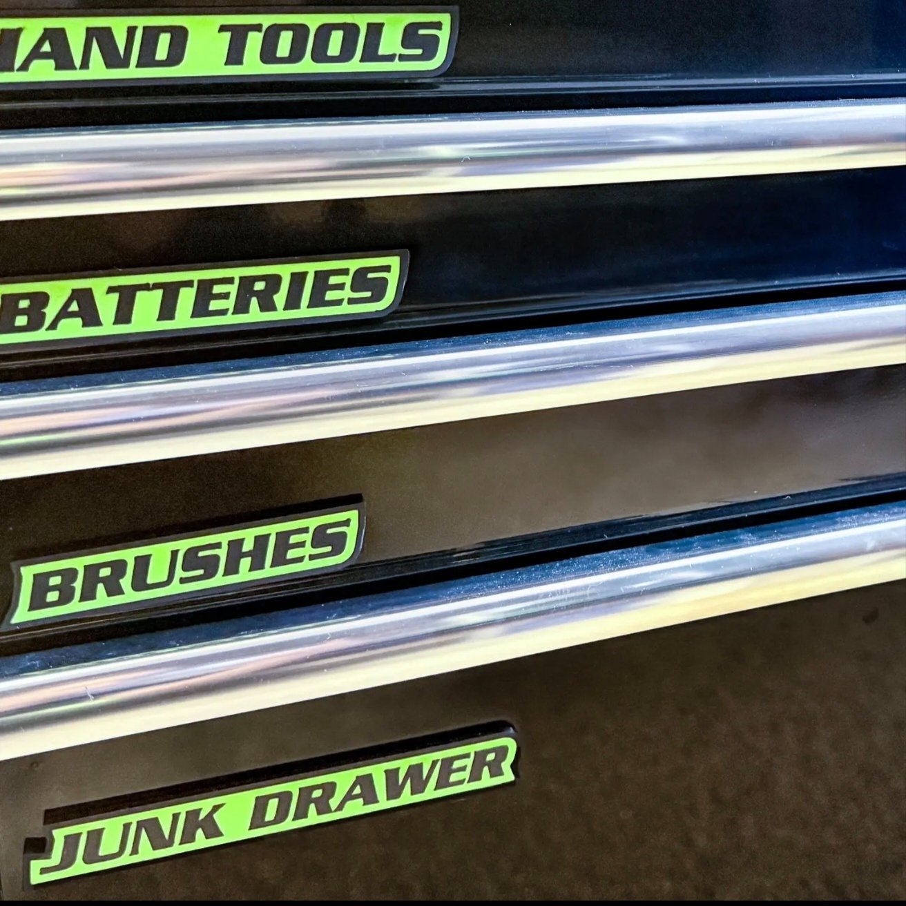🔩🌟12 Pack of  Magnetic Toolbox Labels