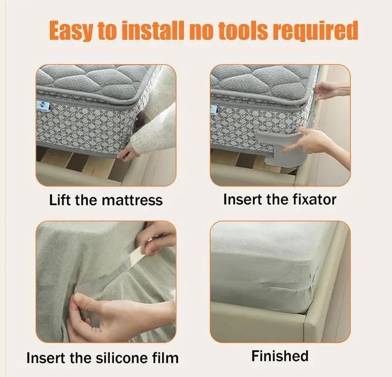 🛌🔒 Summervibes-Lock Sheet Holders Set of 4