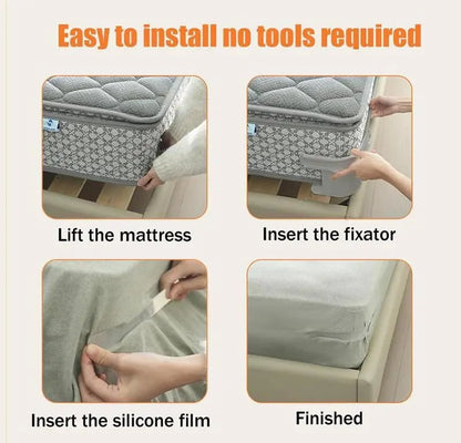 🛌🔒 Summervibes-Lock Sheet Holders Set of 4