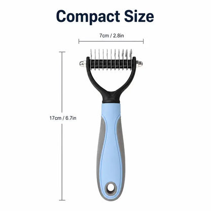 🐾 Pet Grooming and Coat Detangling Comb Care Brush