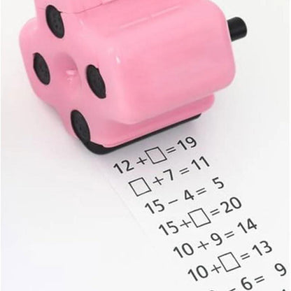 4-In-1 Math Practice Roller Stamp