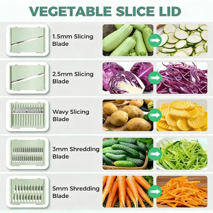 ✨ Salad Spinner Large, 3 IN 1 Vegetable and Fruit Washing Bowl with Strainer