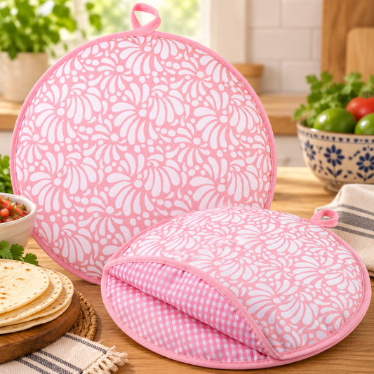 🌮2-Pack 12-Inch Tortilla Warmer Pouch – Suitable for Tortillas, Burritos, Naan, and Pizza Wraps
