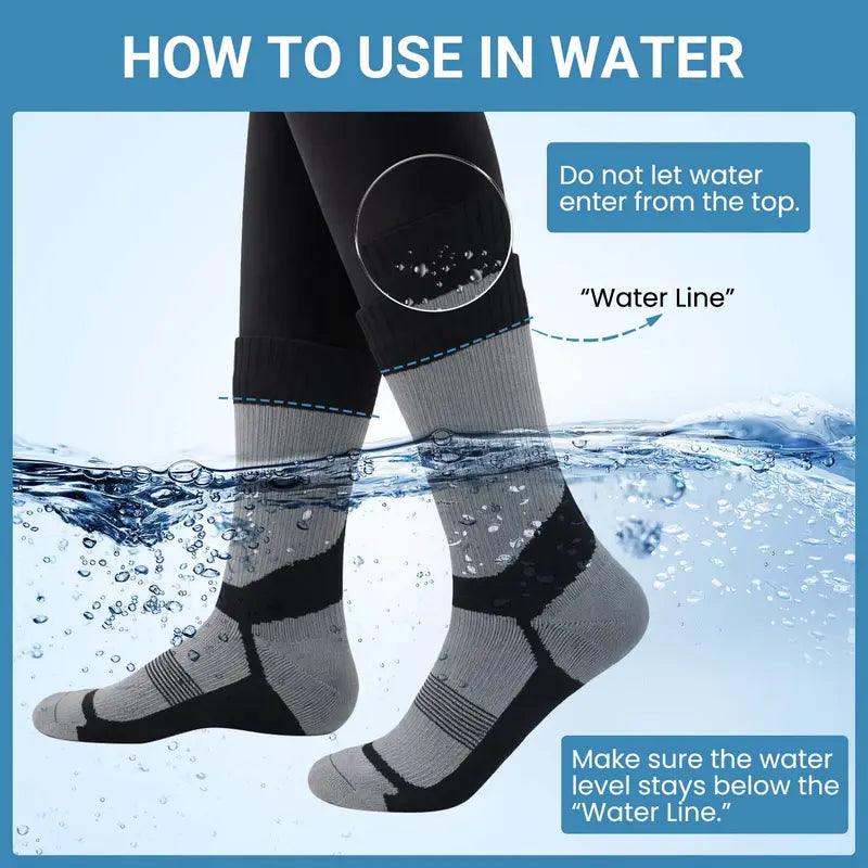 🧦Unisex Waterproof Mid-to-High Cut Socks