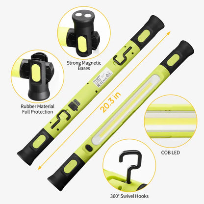 💡🔧 Magnetic Under Hood Work Light Bar