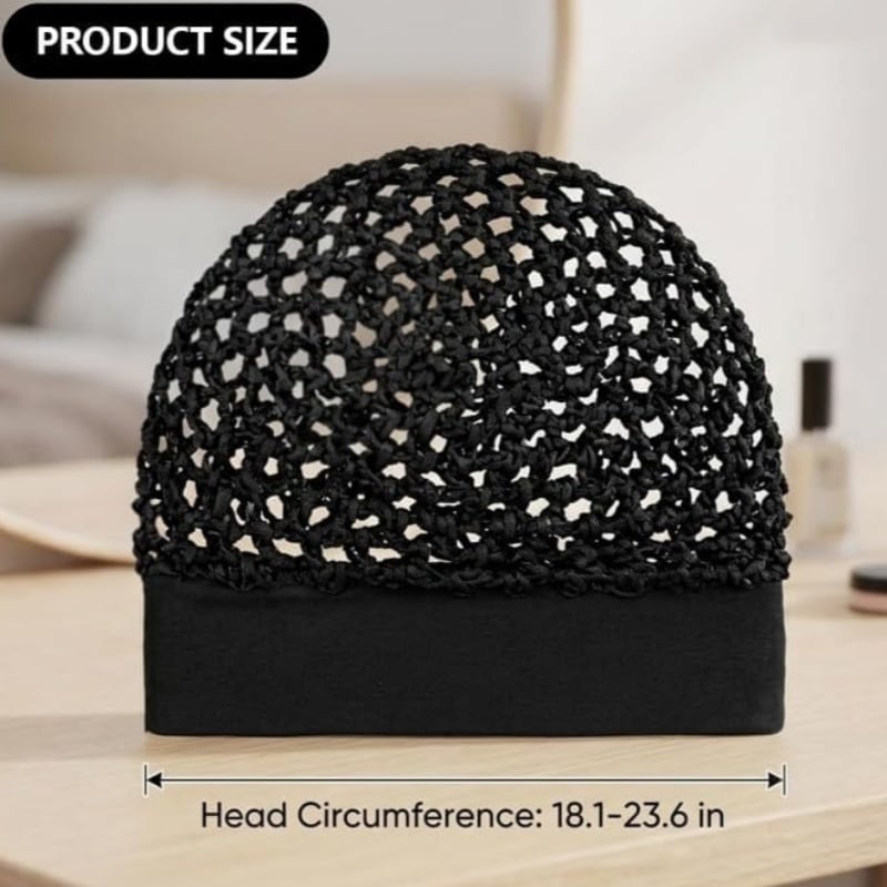 🌙Stretchy Wide-Edge Sleeping Cap Set
