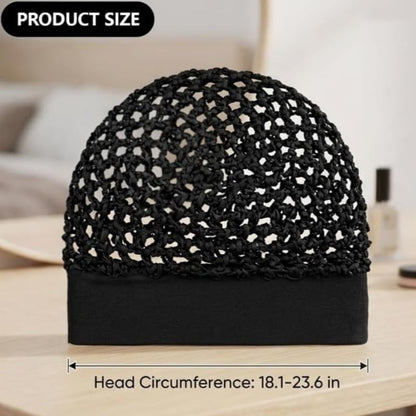 🌙Stretchy Wide-Edge Sleeping Cap Set