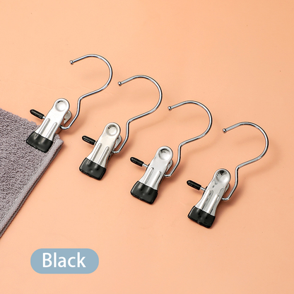⚙️20/30/40pcs Boot Hangers Clips Laundry Hooks Stainless Steel