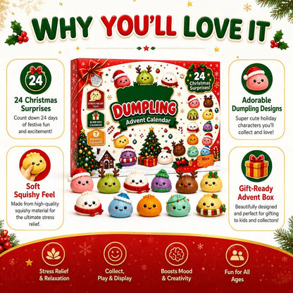 Christmas Squishies Advent 24 Day Calendar