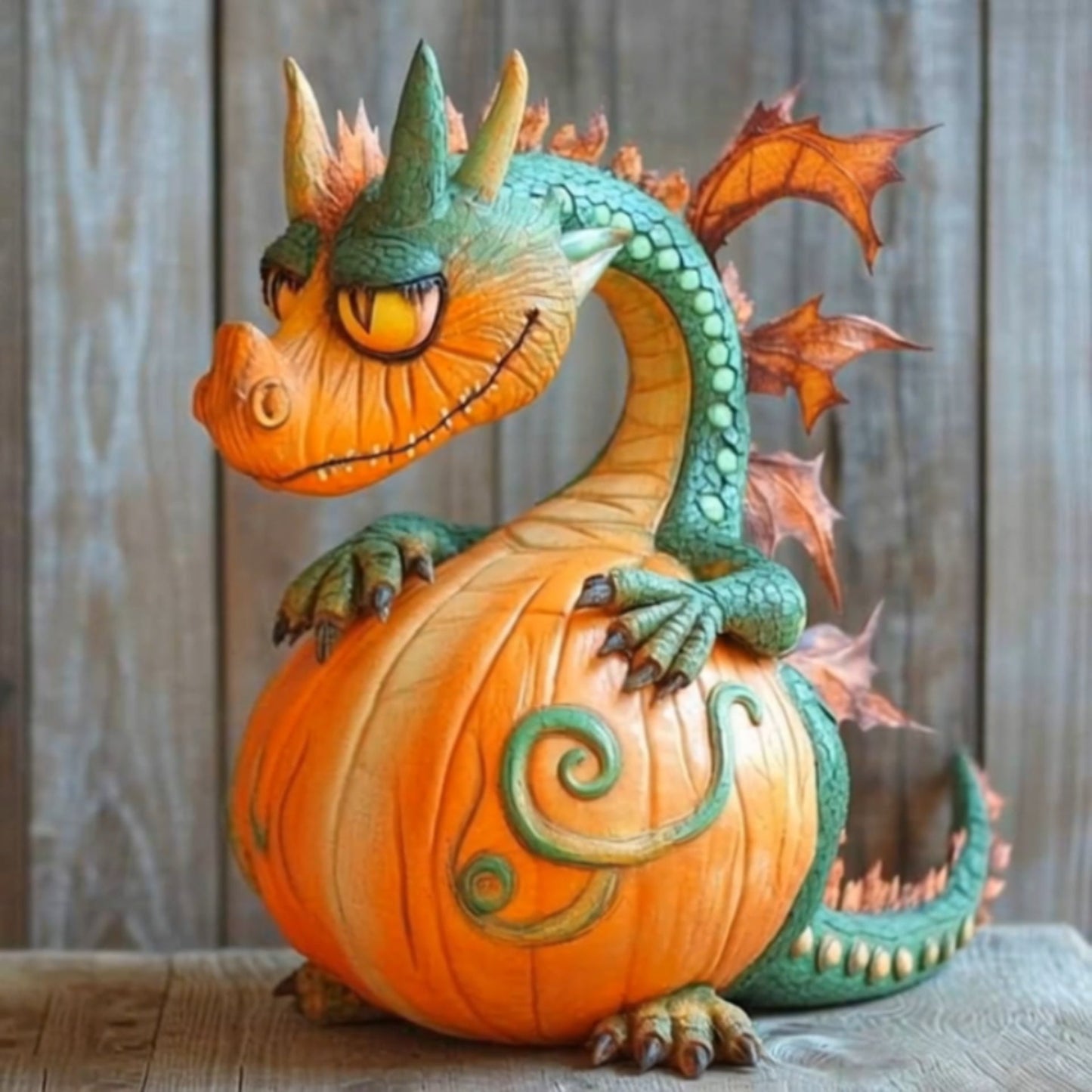 🎃🐉 Pumpkin Dragon – The Guardian of Your Halloween Spirit!