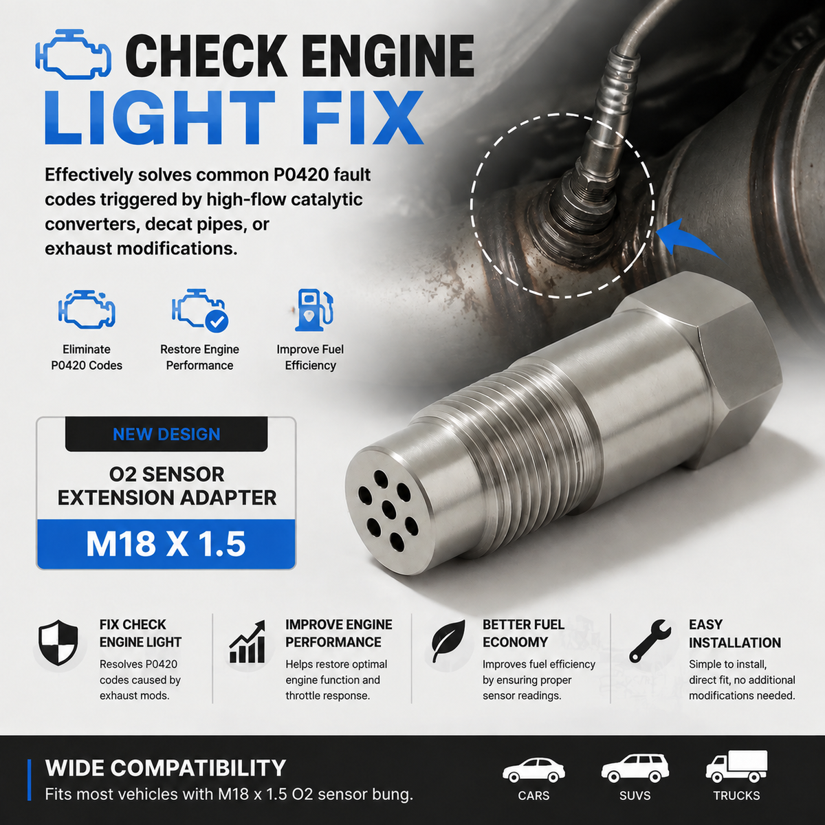 ⚙️New sensor extension adapter connector