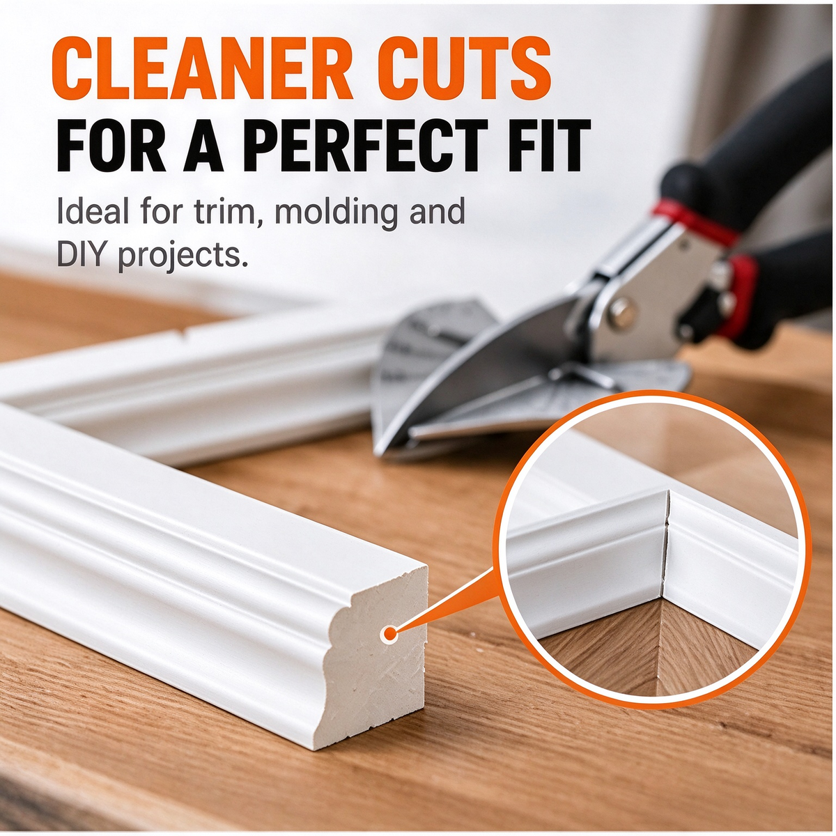 🛠️Stainless Steel Miter Shear – 45°–135° Adjustable-Angle Cutter