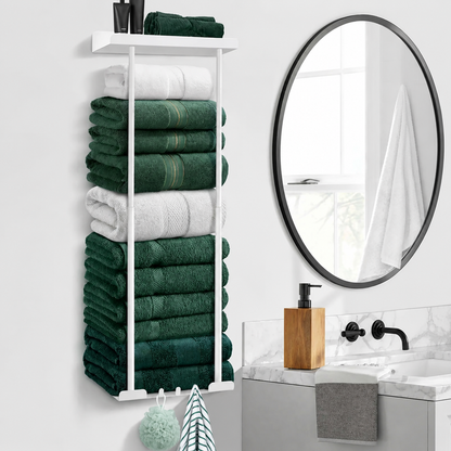🪝Extendable bathroom towel rack
