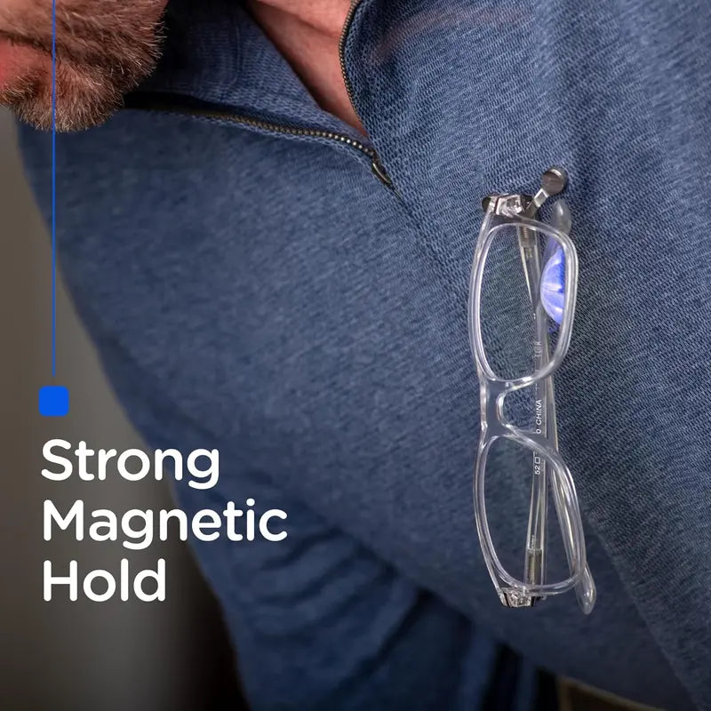 🧲👓 Premium Strength Magnetic Hold Glasses Holder