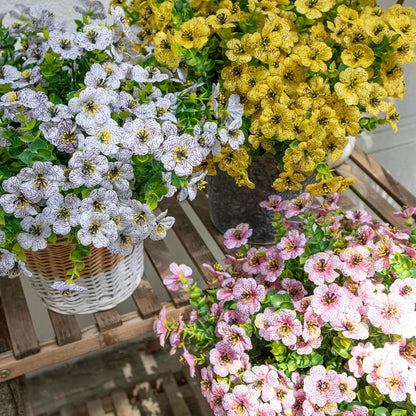 💥Only $2.38 !🌺Summer Outdoor UV Resistant Colorful Artificial Flower