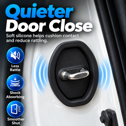 🛡️🔇4 Piece Car Door Lock Protective Pad – Suitable for Most Vehicle Models