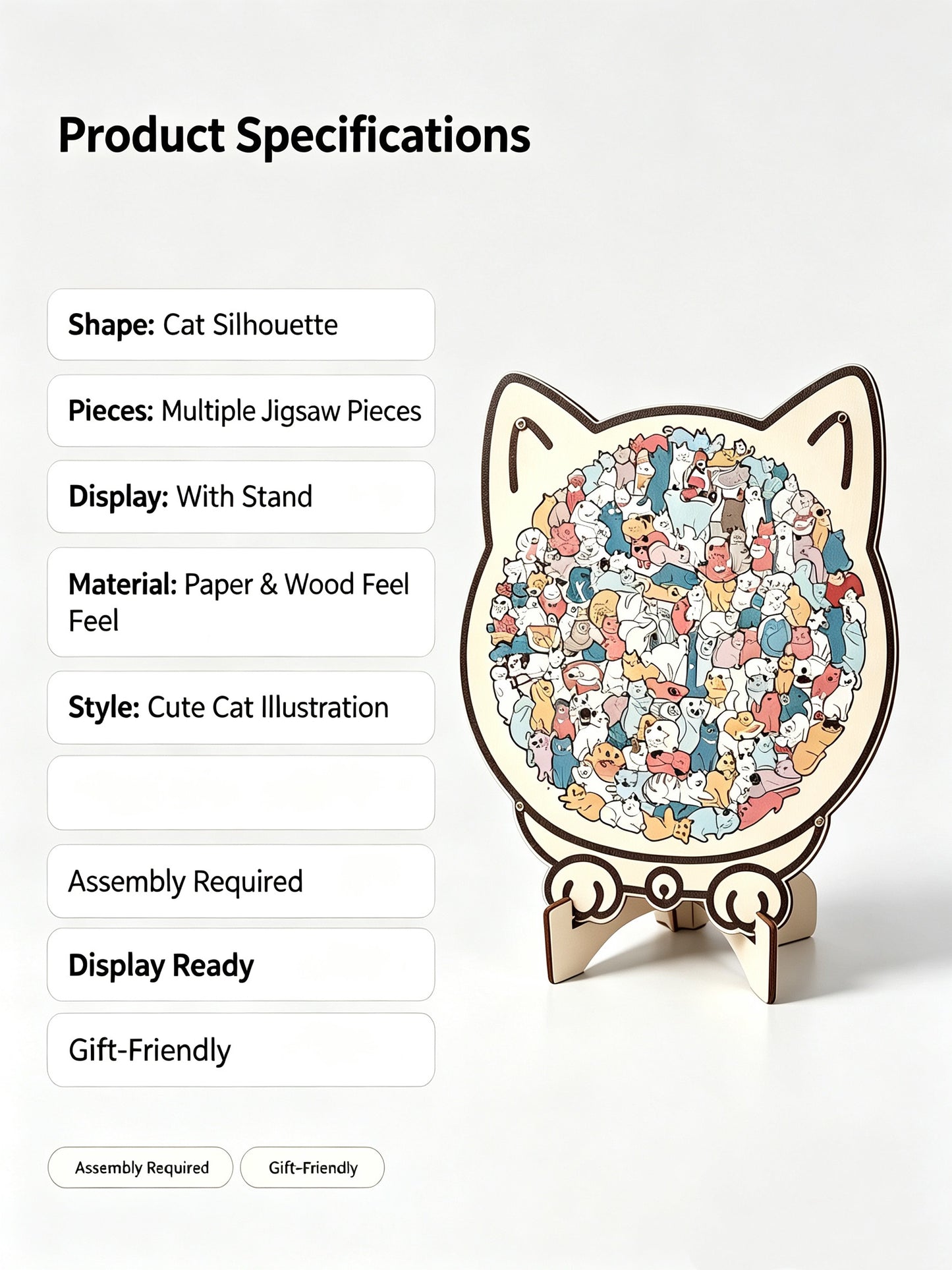 Cat Puzzles Are Super Cute, Fun, And Stress-Relieving.