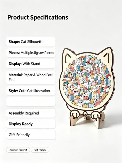 Cat Puzzles Are Super Cute, Fun, And Stress-Relieving.