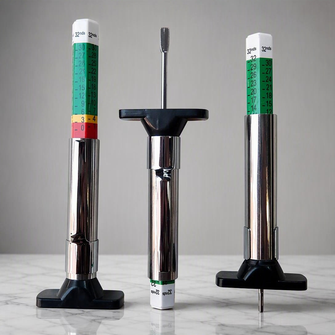 Car Tire Tread Depth Gauge Color Coded