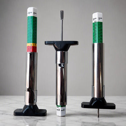 Car Tire Tread Depth Gauge Color Coded