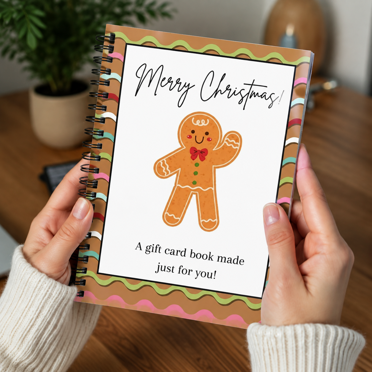 📖Merry Christmas Surprise Gift Card Book