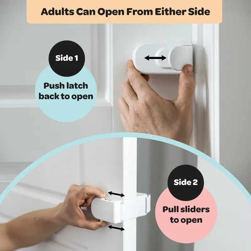 🔥Hot Sale 49% off🌟🔒 Door Lock Kids Can't Reach or Defeat