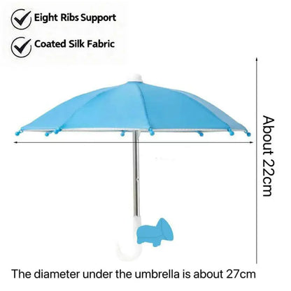 🌂 Universal Adjustable Piggy Umbrella Suction Cup Phone Stand