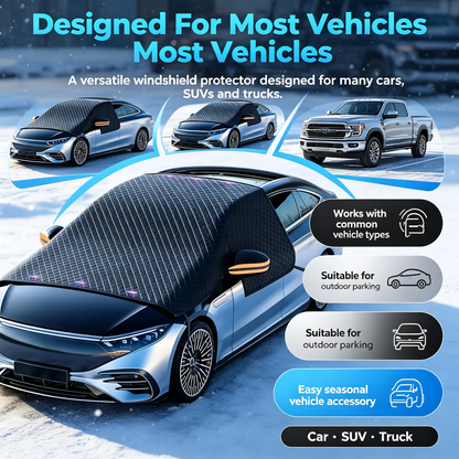 🚗Universal Windshield Snow & Ice Cover