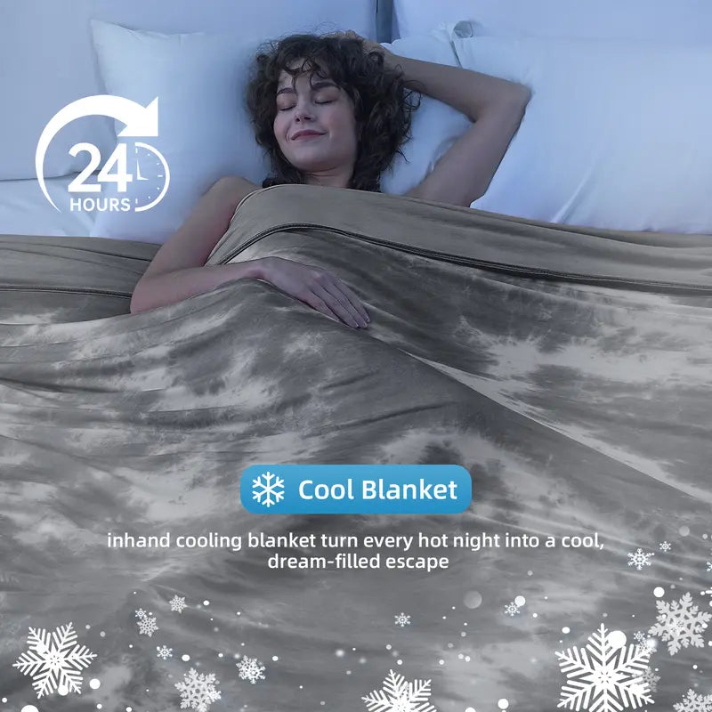 ❄️🛌 Lightweight Inhand Cooling Blanket