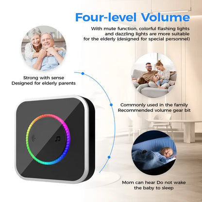 🔔Wireless Home Security Door Bell Ringer