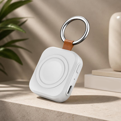 ⚡⌚1200mA Portable Magnetic Watch Wireless Charger