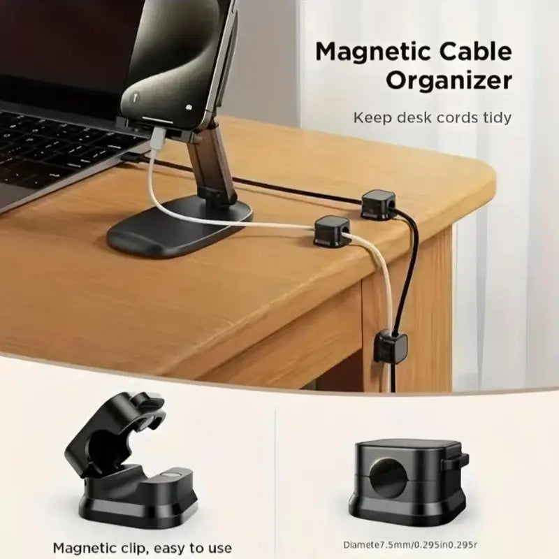 Data Cable Charging Adhesive Storage Holder（3Pcs）