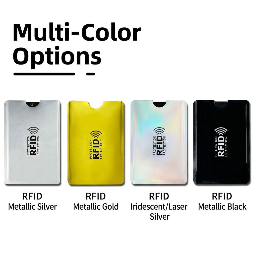 📏Anti-scan RFID shielding card sleeve