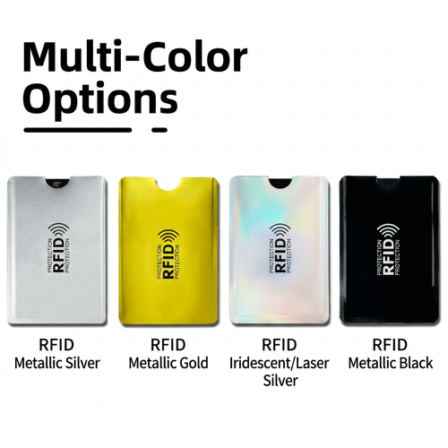 📏Anti-scan RFID shielding card sleeve