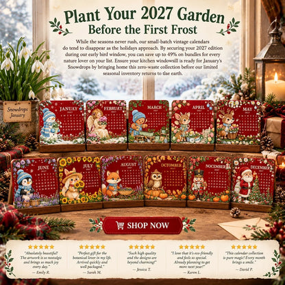 ✨ 2027 Eco-Friendly Plantable "Eternal" Seed Calendar