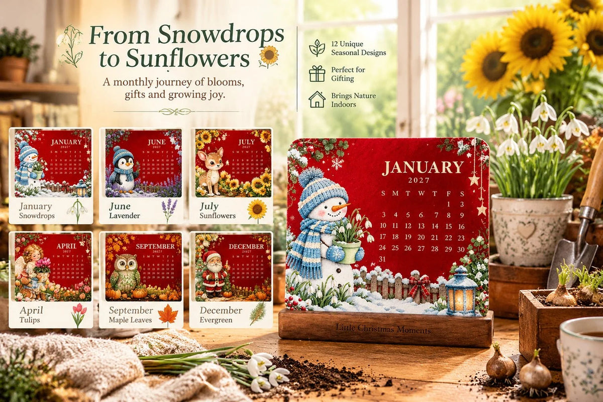 ✨ 2027 Eco-Friendly Plantable "Eternal" Seed Calendar