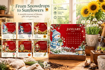 ✨ 2027 Eco-Friendly Plantable "Eternal" Seed Calendar