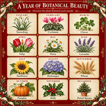 ✨ 2027 Eco-Friendly Plantable "Eternal" Seed Calendar