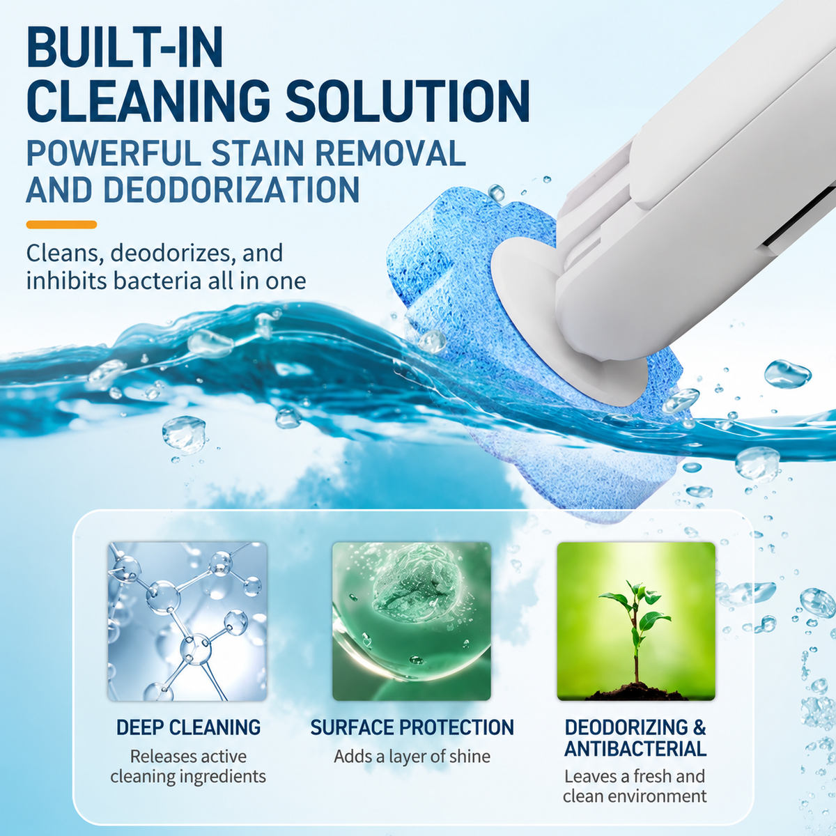 🧼Disposable toilet brush and brush holder set