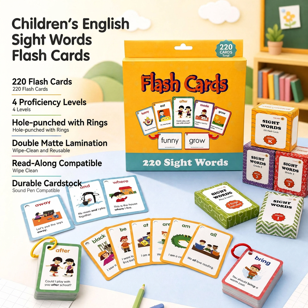 📚Phonics Flash Cards for Learning to Read