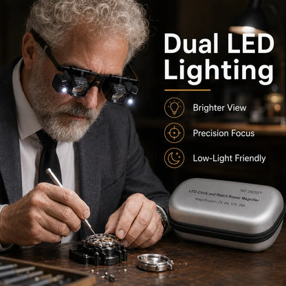 🔥LED Head-Mounted Magnifying Glasses