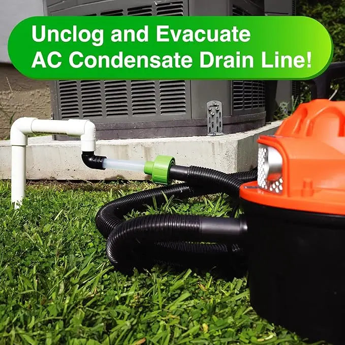 🧹Air conditioner drain pipe cleaner adapter
