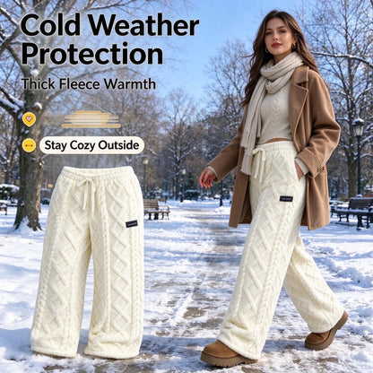 Winter Women's Lamb Fleece LongPants - Ultra-Plush Lined All-DayWarmth Tech