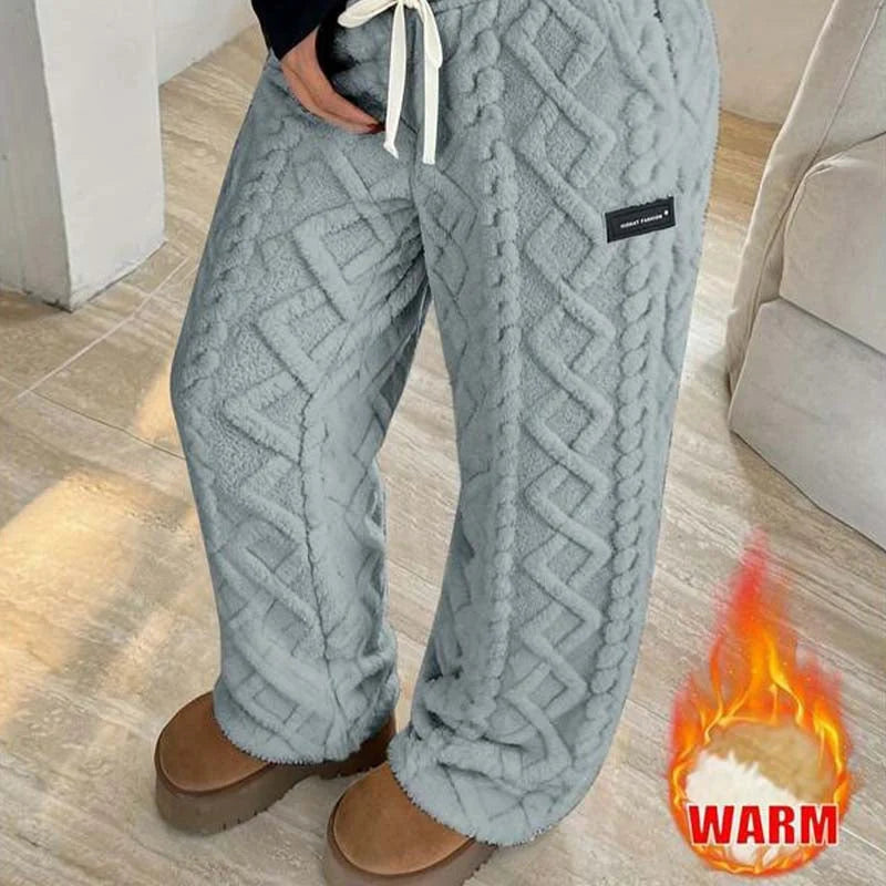 Winter Women's Lamb Fleece LongPants - Ultra-Plush Lined All-DayWarmth Tech