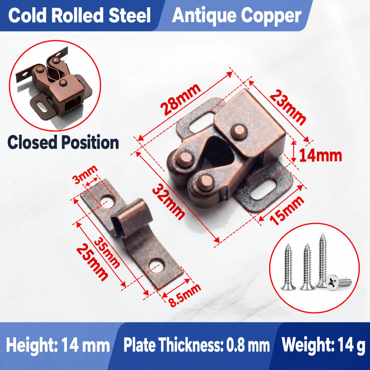Antique Copper （5 pack）