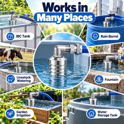 💧 304 Stainless Steel Automatic Water Level Control Valve – Auto Fill & Shutoff